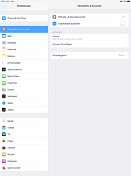 Apple iPad Pro 12.9 inch - E-Mail - Konto einrichten (yahoo) - 9 / 11