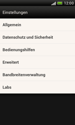 HTC Desire X - Internet - Manuelle Konfiguration - 2 / 2