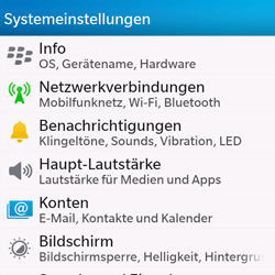 BlackBerry Q10 - Internet - Manuelle Konfiguration - 4 / 21