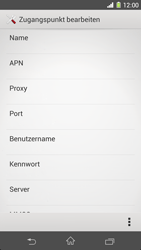 Sony Xperia Z1 - Internet - Manuelle Konfiguration - 1 / 1