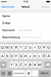 Apple iPhone 4 S - E-Mail - Konto einrichten (yahoo) - 7 / 12