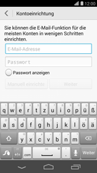 Huawei Ascend P7 - E-Mail - Konto einrichten - 2 / 2