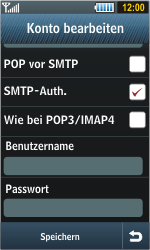 Samsung Jet - E-Mail - Konto einrichten - 18 / 20