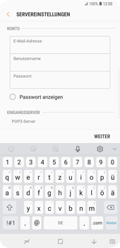 Samsung Galaxy S9 Plus - E-Mail - Konto einrichten - 2 / 2