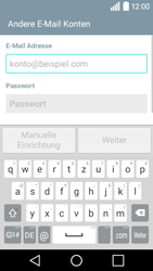 LG Leon 3G - E-Mail - Konto einrichten - 2 / 2