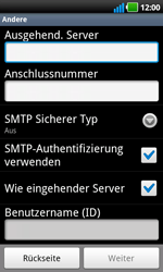 LG Optimus Black - E-Mail - Konto einrichten - 0 / 0