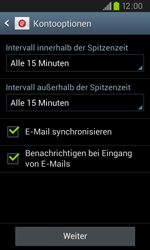 Samsung Galaxy S2 Plus - E-Mail - Konto einrichten - 0 / 0
