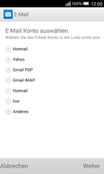 Alcatel Pop S3 - E-Mail - Konto einrichten - 1 / 1