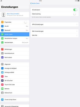 Apple iPad Pro 12.9 inch - Internet - Manuelle Konfiguration - 2 / 2