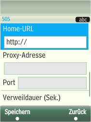 Samsung TouchWiz - Internet - Manuelle Konfiguration - 10 / 13