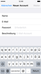 Apple iPhone SE - E-Mail - Konto einrichten - 1 / 1