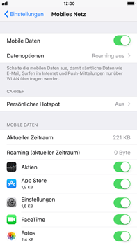Apple iPhone 8 Plus - Internet - Manuelle Konfiguration - 1 / 1