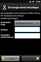 Sony Xperia Go - Apps - Konto anlegen und einrichten - 2 / 2