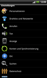 HTC Sensation XL - Internet - Manuelle Konfiguration - 4 / 24
