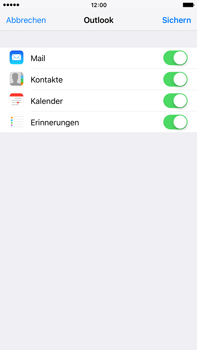 Apple iPhone 6s Plus - E-Mail - Konto einrichten (outlook) - 8 / 11