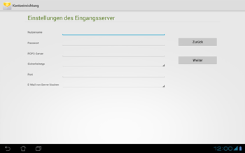Asus Padfone - E-Mail - Konto einrichten - 2 / 2
