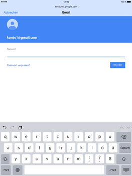 Apple iPad Pro 9.7 inch - E-Mail - Konto einrichten (gmail) - 2 / 2