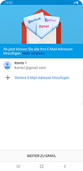 Samsung Galaxy S9 Plus - E-Mail - Konto einrichten (gmail) - 12 / 15