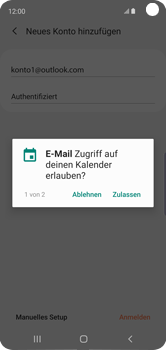 Samsung Galaxy S10e - E-Mail - Konto einrichten (outlook) - 11 / 16