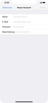 Apple iPhone XR - E-Mail - Konto einrichten - 7 / 30