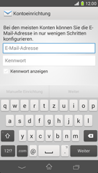 Sony Xperia Z1 Compact - E-Mail - Konto einrichten - 1 / 1