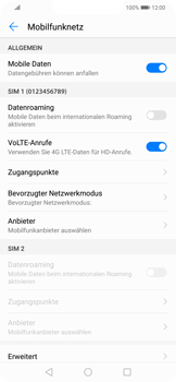 Huawei Mate 20 Lite - Internet - Manuelle Konfiguration - 8 / 36