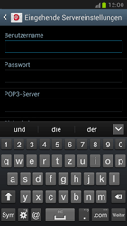 Samsung Galaxy Note 2 - E-Mail - Konto einrichten - 2 / 2