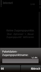 Nokia 5230 - Internet - Manuelle Konfiguration - 11 / 29