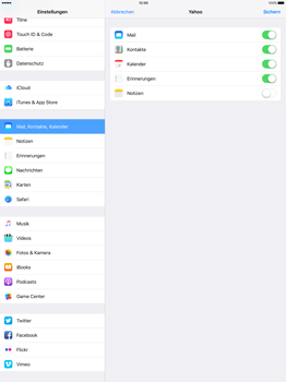Apple iPad Pro 12.9 inch - E-Mail - Konto einrichten (yahoo) - 7 / 10