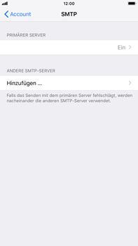 Apple iPhone 8 Plus - E-Mail - Konto einrichten - 22 / 30