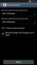 Samsung Galaxy S III - OS 4-1 JB - E-Mail - Konto einrichten - 2 / 2