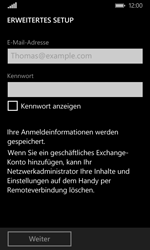 Nokia Lumia 635 - E-Mail - Konto einrichten - 1 / 1
