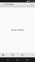 Sony Xperia Z - E-Mail - Konto einrichten - 0 / 0