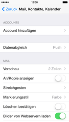 Apple iPhone 5s - E-Mail - Konto einrichten - 0 / 0