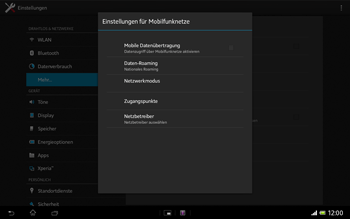 Sony Xperia Tablet Z LTE - Internet - Apn-Einstellungen - 2 / 2