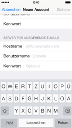 Apple iPhone 5c - E-Mail - Konto einrichten - 2 / 2