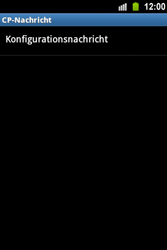 Samsung Galaxy Ace - Internet - Automatische Konfiguration - 7 / 11