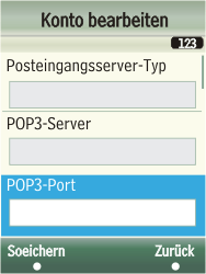 Samsung TouchWiz - E-Mail - Konto einrichten - 17 / 25