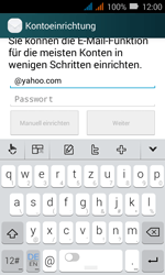 Huawei Y3 - E-Mail - Konto einrichten (yahoo) - 6 / 12