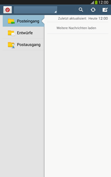 Samsung Galaxy Tab 3 8-0 LTE - E-Mail - Konto einrichten - 0 / 0