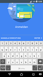 Sony Xperia X - E-Mail - Konto einrichten - 2 / 2