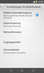 Sony Xperia E1 - Internet - Apn-Einstellungen - 8 / 21