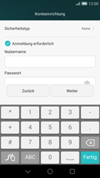 Huawei Ascend G7 - E-Mail - Konto einrichten - 1 / 1