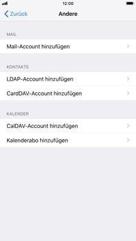 Apple iPhone 8 Plus - E-Mail - Konto einrichten - 6 / 30