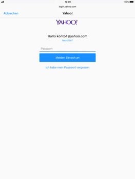 Apple iPad mini 2 - E-Mail - Konto einrichten (yahoo) - 0 / 0