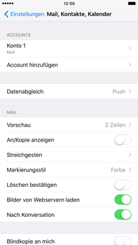 Apple iPhone 6 Plus - E-Mail - Konto einrichten - 2 / 2