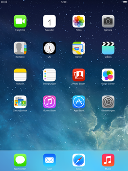 Apple iPad mini - Internet - Automatische Konfiguration - 1 / 2