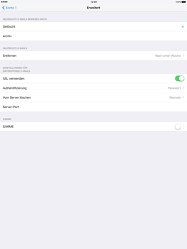 Apple iPad Pro 12.9 inch - E-Mail - Konto einrichten - 0 / 0