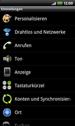 HTC Desire Z - Internet - Manuelle Konfiguration - 4 / 21