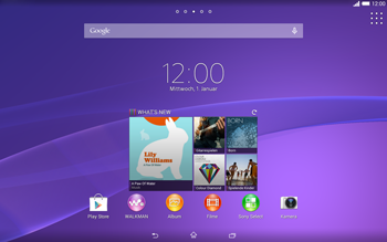 Sony Xperia Tablet Z2 LTE - Internet - Manuelle Konfiguration - 1 / 19